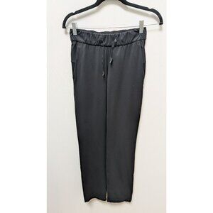 Lululemon Black Straight Leg Track Pants